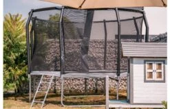 Akrobat Orbit PRO Above Ground Trampoline Antraciet 20 Akrobat Orbit PRO Above Ground Trampoline Antraciet -Buitenspeelgoed Winkel nmpa5z4s