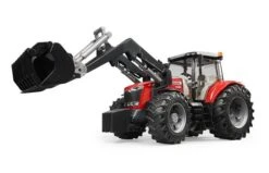 Bruder 3047 Massey Ferguson 7624 Tractor Met Voorlader -Buitenspeelgoed Winkel outdoor 3