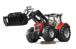 Bruder 3047 Massey Ferguson 7624 Tractor Met Voorlader -Buitenspeelgoed Winkel outdoor 4