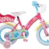 Volare Peppa Pig Meisjesfiets 1 Volare Peppa Pig Meisjesfiets -Buitenspeelgoed Winkel peppa pig 12 inch meisjesfiets 2 trans w1800 1
