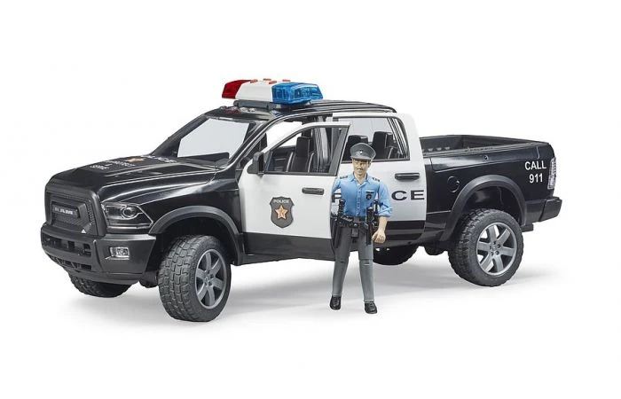 Bruder 2505 RAM 25 Politievoertuig Met Politieman 5 Bruder 2505 RAM 25 Politievoertuig Met Politieman - Afbeelding 3