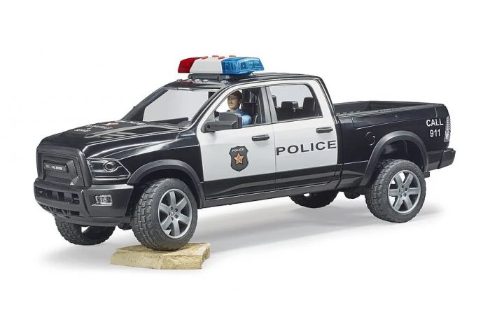 Bruder 2505 RAM 25 Politievoertuig Met Politieman 7 Bruder 2505 RAM 25 Politievoertuig Met Politieman - Afbeelding 5