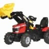 Rolly Toys RollyFarmtrac MF 8650 TrapTractor Met Voorlader En Luchtbanden 1 Rolly Toys RollyFarmtrac MF 8650 TrapTractor Met Voorlader En Luchtbanden -Buitenspeelgoed Winkel rolly toys traptractor rollyfarmtrac mf 8650 lb rood zwart 177465