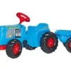 Rolly Toys RollyKiddy Traptractor Classic Blauw 1 Rolly Toys RollyKiddy Traptractor Classic Blauw -Buitenspeelgoed Winkel rolly toys traptractor rollykiddy classic blauw 177470