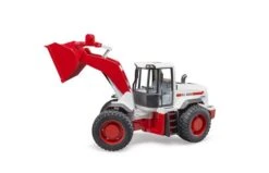 Bruder 3410 Gelen Shovel -Buitenspeelgoed Winkel rood 3