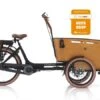VOGUE Carry 3 Elektrische Bakfiets Zwart/Bruin -Buitenspeelgoed Winkel schermafbeelding 2022 05 05 152837