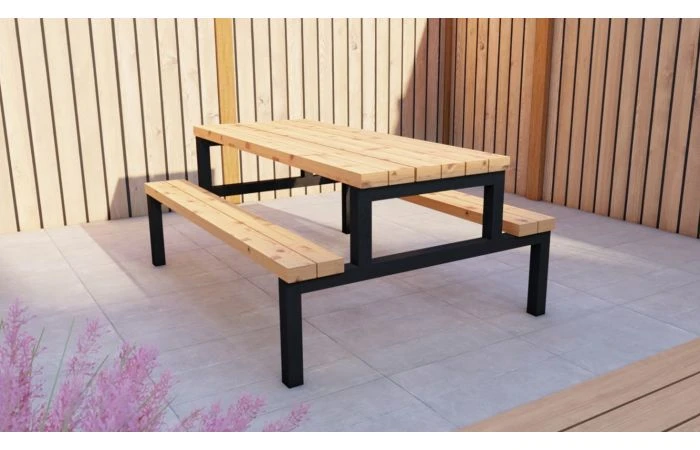 Outdoor Island Douglas Kinderpicknicktafel Met Ijzer Onderstel H 3 Outdoor Island Douglas Kinderpicknicktafel Met Ijzer Onderstel H