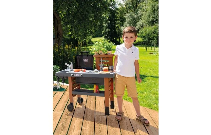 Smoby Barbecue Grill Speelkeuken 6 Smoby Barbecue Grill Speelkeuken - Afbeelding 4