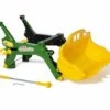 Rolly Toys RollyTrac Premium Voorlader John Deere -Buitenspeelgoed Winkel trac lader premium groen geel rt40895 0