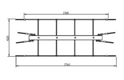 White Rhino Verbindingsbrug -Buitenspeelgoed Winkel verbindingsbrug link 2 white rhino afmetingen 1 1