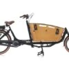VOGUE Carry 2 Elektrische Bakfiets Zwart/Bruin