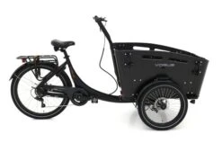 VOGUE Superior 3 Elektrische Bakfiets Zwart/Zwart