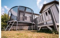 Akrobat Orbit PRO Above Ground Trampoline Antraciet 24 Akrobat Orbit PRO Above Ground Trampoline Antraciet -Buitenspeelgoed Winkel xmopezsw