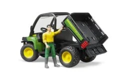 Bruder 2490 John Deere Gator 855D Met Chauffeur -Buitenspeelgoed Winkel xz 3