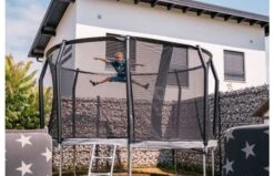 Akrobat Orbit PRO Above Ground Trampoline Antraciet 22 Akrobat Orbit PRO Above Ground Trampoline Antraciet -Buitenspeelgoed Winkel yzvpxgwu